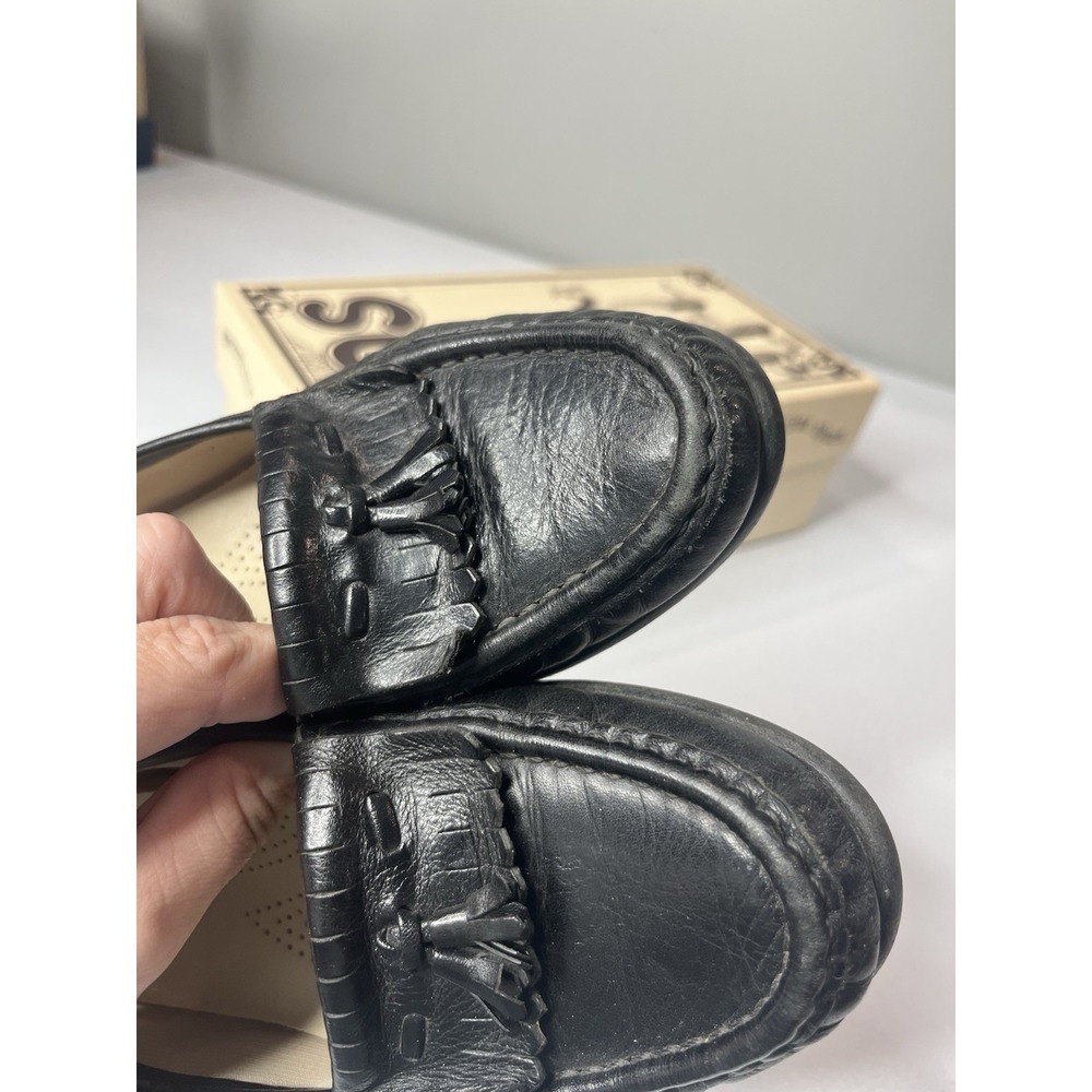 SAS Softie Tripad‎ Women's Size 7NTassel Slip-On Loafer Black Comfort W/ Box - Picture 13 of 14